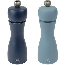Peugeot Tahiti Salz-/ Pfeffermühle Duo Set  15 cm mitternacht/azure