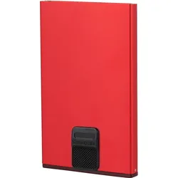 Samsonite Alu Fit, Kartenetui, Rot, Aluminium, Einfarbig, 6 Karten, 64 mm
