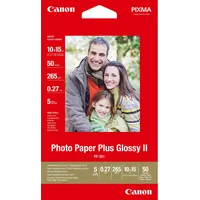 Canon Plus Glossy II PP-201 10 x 15 cm 265 g/m2 50 Blatt