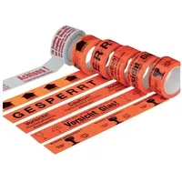 Enviro Pack Warn-Klebeband 50mmx66m -Empf. Elektrogeräte-