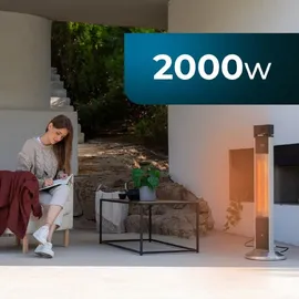 Cecotec ReadyWarm 2000 Power Tower Elektroheizung 2 kW schwarz