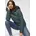 POLARINO Steppjacke POLARINO Damen 44 grün Web Obermaterial 100 Futter 100 Wattierung 100 Polyester eingefasste Kante Jacken Steppjacke Übergangsjacke für kühle Tage aus leichtem Webmaterial