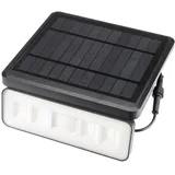 Sygonix Solar-Wandstrahler mit Bewegungsmelder LED 8 W 7,8 cm schwarz