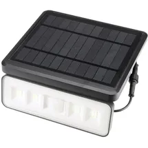 Sygonix Solar-Wandstrahler mit Bewegungsmelder LED 8 W 7,8 cm schwarz