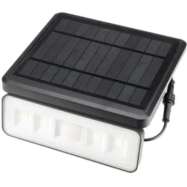 Sygonix Solar-Wandstrahler mit Bewegungsmelder LED 8 W 7,8 cm schwarz