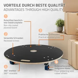 ECD Germany Transportroller 800 kg
