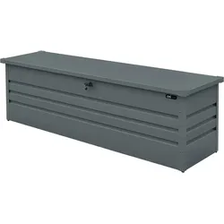 AXI Gartenbox aus Metall 185x82x75 cm, mit Boden und Schloss, anthrazit