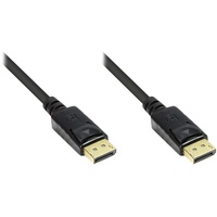 Good Connections DisplayPort Anschlusskabel 3m beidseitig vergoldet schwarz