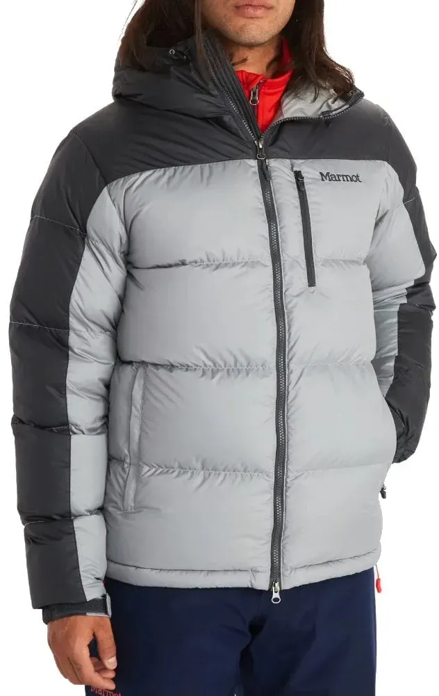 Marmot Winterjacke Guides Down Hoody grau Herren