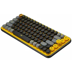 Tastatur Logitech POP Französisch Gelb AZERTY