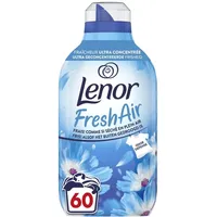 Lenor Fresh Air Weichspüler 60 Waschgänge, Morgenfrische, Geruchsschutz, ultra-konzentrierte Frische, hergestellt in Frankreich