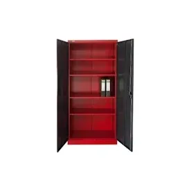 Jet-Line Stahlschrank Moskau anthrazit rot