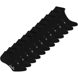 Diadora Sneakersocken 12er Pack Schwarz 35-38