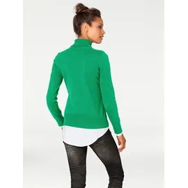 Heine Rollkragenpullover Grün 36