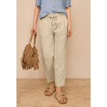 street one studio Stoffhose STREET ONE STUDIO Loose Fit Beige 38 28