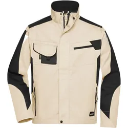 Bundjacke "JN821" - 3XL - stone/black