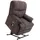 Homcom Sessel mit Aufstehhilfe Polyester, Mehrschichtenplatte, Stahl, Schaumstoff