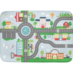 Achoka, Spielteppich + Spielmatte, Verkehrs- und Flughafen-Spielmatte, 100 x 150 cm (100 x 150 cm)