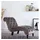 vidaXL Chaiselongue Loungesessel grau