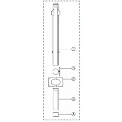 Buderus Grundbausatz DO, d. 80/125mm 1,5m Dachdurchführung, Rot 7738112573