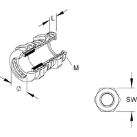 HKL Kleinhuis, Kabelverbindung, 2640M16