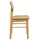 VCM Esszimmerstuhl Barlow Holz Eiche braun 2er Set