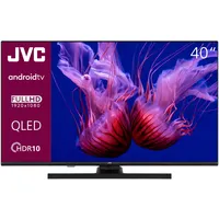 JVC QLED TV 40 Zoll Fernseher Full HD Android Smart TV (HDR, Triple-Tuner, Bluetooth) LT-40VQF545A