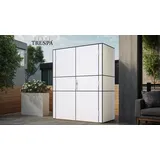 BERTILO HPL Geräteschrank Terrace High - 6 mm weiß