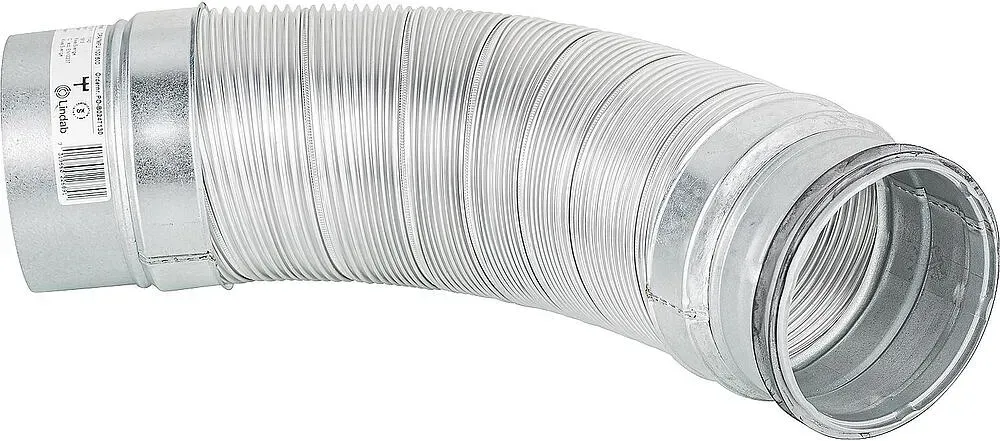 Flex-Verbinder NW125Länge 1000mm, Tmax. 80°C