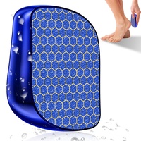 2in1 Nano Glas Hornhautentferner, Nass & Trocken Hornhautentferner Fußfeile für Die Häusliche Fußpflege, Sichere und Schnelle Entfernung von Schwielen, Abgestorbener Haut und Rissiger Haut