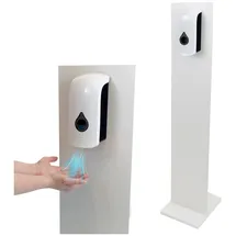 Dönges Desinfektionsmittelspender Stele + Spender, weiß