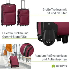 Juskys Trolley Kofferset Athen - Bordeaux