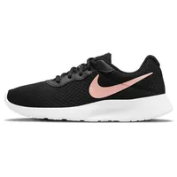 Nike Tanjun Damen black/barely volt/white/metallic red bronze 38