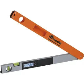 NEDO Winkelmessgerät Winkeltronic Messber.0-355Grad Schenkel-L.45cm 0,1Grad NEDO