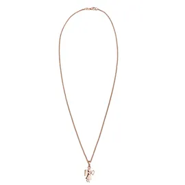 Elli Halskette Engel Herz Talisman 925 Sterling Silber Rosévergoldet