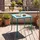 Oviala Gartentisch 70 x 70 x 72 cm Blau