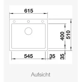 Blanco Pleon 6 Silgranit PuraDur schwarz