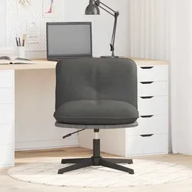 vidaXL Bürostuhl Stoff Dunkelgrau
