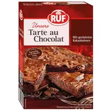 Ruf Backmischung, Ruf Tarte au Chocolat Backmischung mit Kakaobohnen Packung 470g