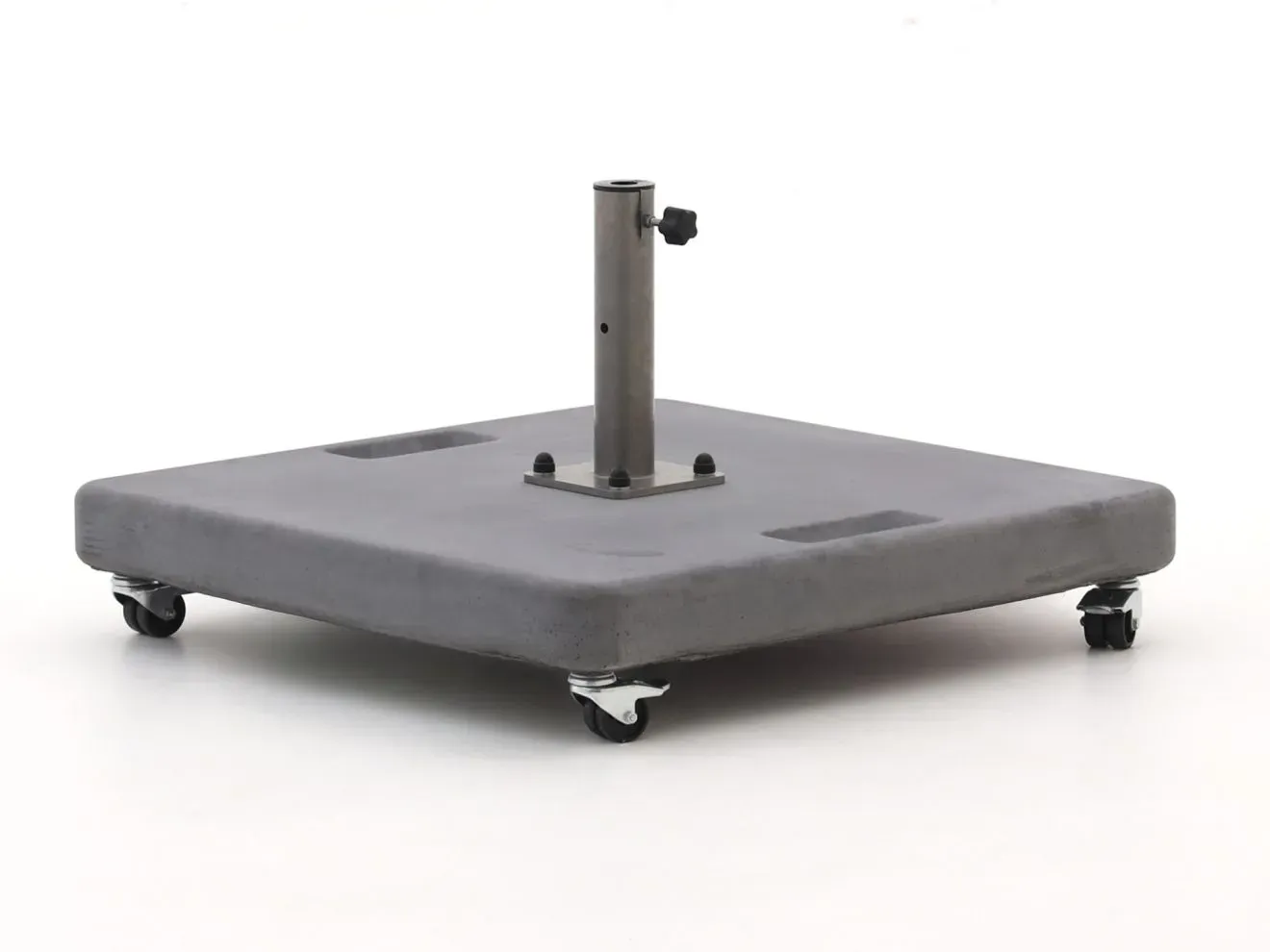 Sonnenschirmständer rollbar 125 kg Beton