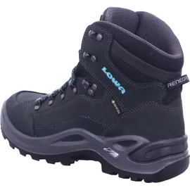 Lowa Renegade GTX Mid Damen Asphalt/Türkis 41