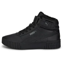 Puma Carina 2.0 Mid-Top Sneaker gefüttert Mädchen black/black/dark shadow 39