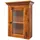 Massivmoebel24 Hängevitrine Oxford 52 x 24 x 69 cm Braun