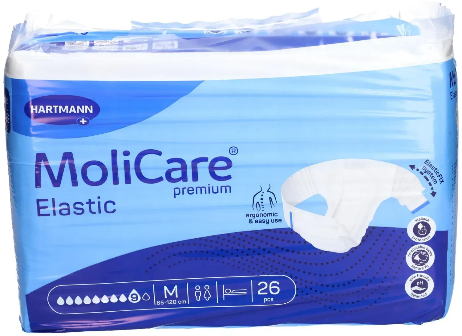 Molicare Elastic 9 M Btl 26 Stk