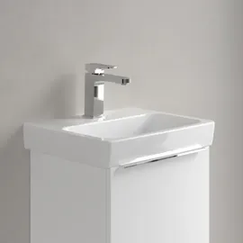 Villeroy & Boch V&B Handwaschbecken Architectura 45x36,5cm, B mit, 1 Hahnl., o. ÜL, we
