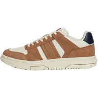 Tommy Jeans Herren Sneaker Brooklyn aus Wildleder, Braun (Light