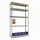 TKT Schwerlastregal Holz/Stahl 180x120x40cm grau