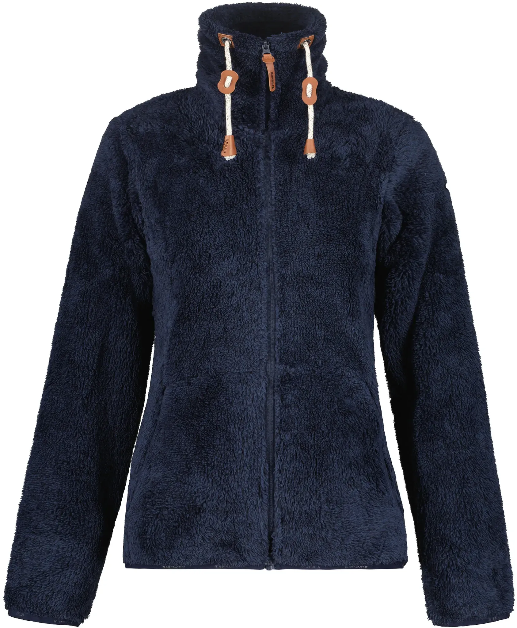 Fleecejacke »D KUSCHELFLEECEJACKE COLONY«, (1 St.), mit Kordel, Gr. S, DARK BLUE, , 25379469-S