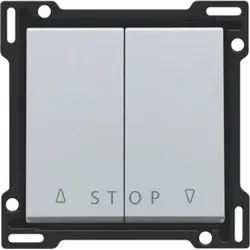 Niko Züblin 121-65918 Abdeckung für Doppel Rollladentaster zur elektronischen Bedienung 12165918