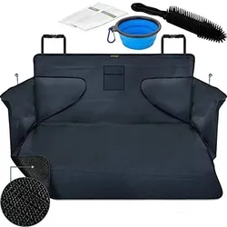 smartpeas Kofferraumdecke Hund XXL – 185x105cm Auto Schutzdecke waschbar schwarz